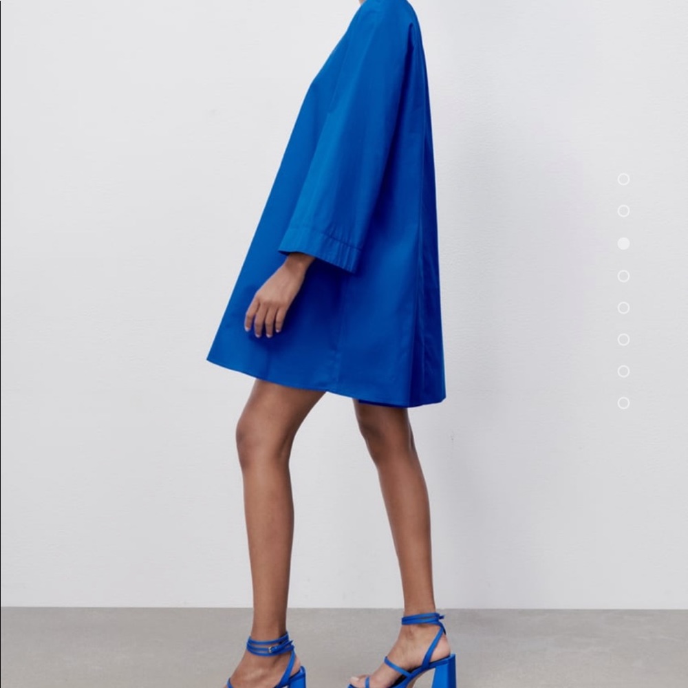 Blue mini dress from Zara NEVER WORN